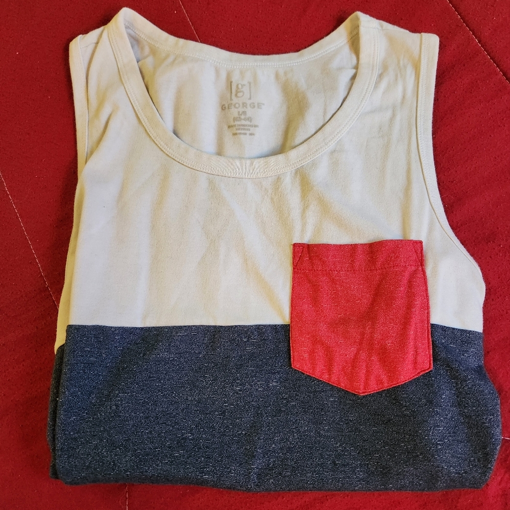 [Men's] George Two Tone Tank Top